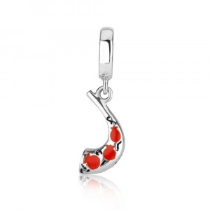 Ram’s Horn in 925 Sterling Silver with Red Enamel Finish
 Artistas y Marcas