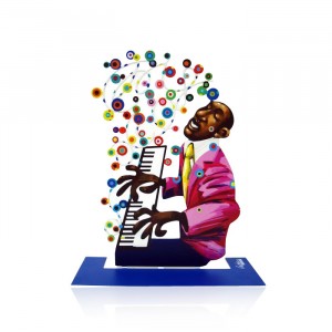 David Gerstein Pianist Jazz Club Sculpture Decoración para el Hogar 
