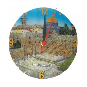 Jerusalem Wall Clock Jewish Souvenirs