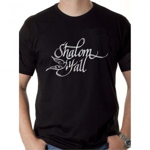 Shalom Y'All T-Shirt Featuring Dove (Variety of Colors) Camisetas Israelíes