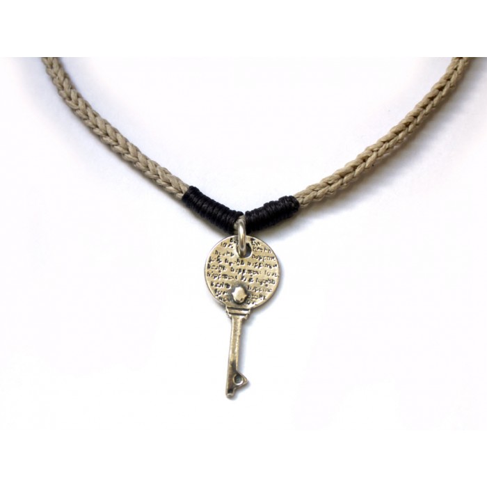 Kabbalah Key Pendant with Hamsa