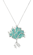 Necklace with Turquoise Etz Chaim Tree of Life Pendant