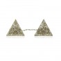 Presilhas para Talit de Prata Esterlina com Design Triangular e Estrela de David