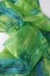 Bright Green Silk ‘Tichel’ Headscarf by Galilee Silks