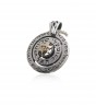 Disc Pendant with Angel Prayer and Hashem's Name