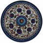 Armenian Ceramic Plate with Floral Ornamental Pattern   
